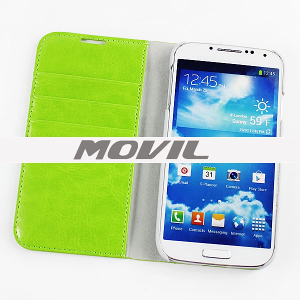 NP-1972 PU  leathe funda para Samsung Galaxy S4 I9500 -3